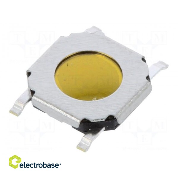 Microswitch TACT | Pos: 2 | 0.05A/12VDC | SMT | none | 5.2x5.2mm | 1mm