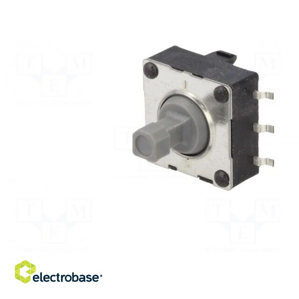 Microswitch TACT | SPST-NO | Pos: 2 | 0.02A/15VDC | SMD | none | 1.6N paveikslėlis 2
