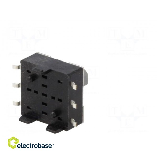 Microswitch TACT | SPST-NO | Pos: 2 | 0.02A/15VDC | SMD | none | 1.6N paveikslėlis 6