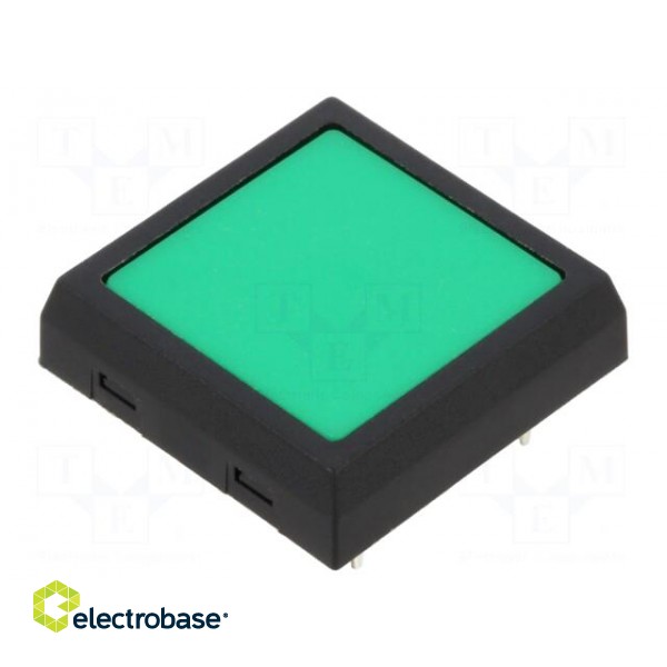 Microswitch TACT | SPST-NO | Pos: 2 | 0.05A/24VDC | THT | none | 3N | green фото 1