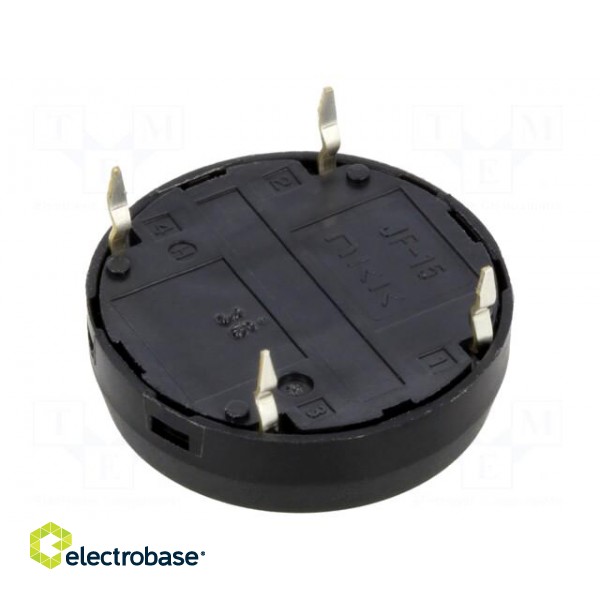 Microswitch TACT | SPST-NO | Pos: 2 | 0.05A/24VDC | THT | none | 3N | round image 2