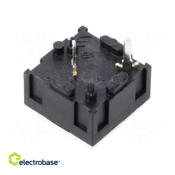 Microswitch TACT | SPST-NO | Pos: 2 | 0.025A/50VDC | THT | 1.18N | 10mm paveikslėlis 2