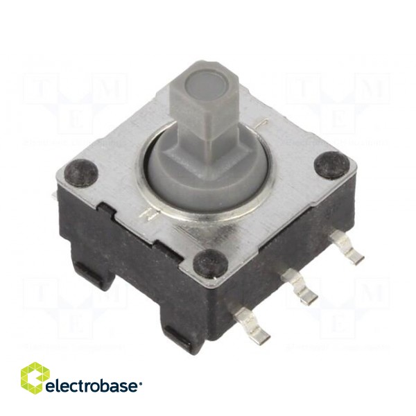 Microswitch TACT | SPST-NO | Pos: 2 | 0.02A/15VDC | SMD | none | 1.6N image 1