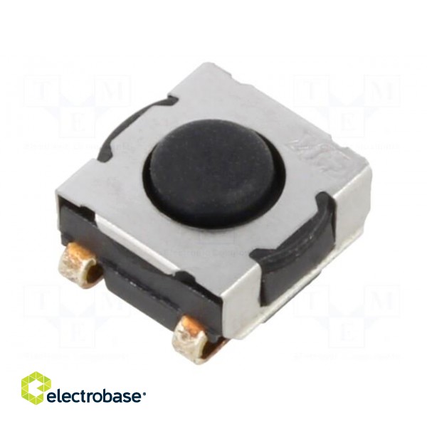 Microswitch TACT | SPST-NO | Pos: 2 | 0.03125A/32VDC | SMT | 4mm | round