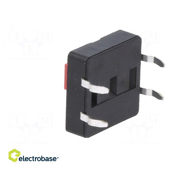 Microswitch TACT | SPST-NO | Pos: 2 | 0.05A/12VDC | PCB,THT | none | 2.6N image 4