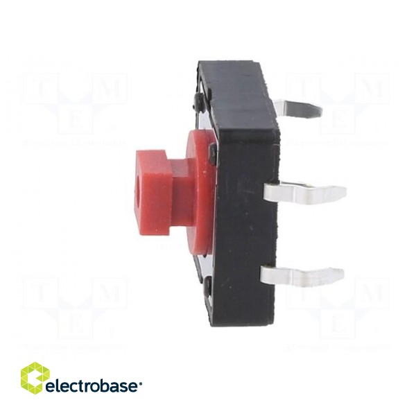 Microswitch TACT | SPST-NO | Pos: 2 | 0.05A/12VDC | PCB,THT | none | 2.6N image 3