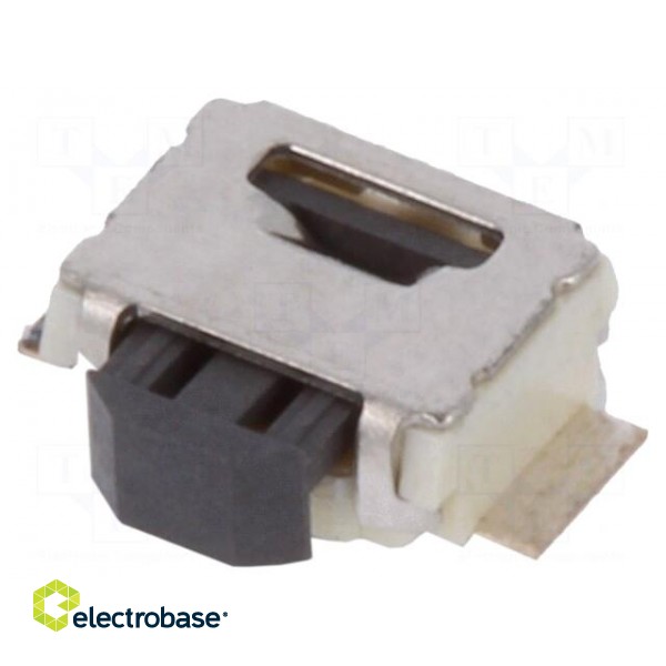 Microswitch TACT | SPST-NO | Pos: 2 | 0.05A/12VDC | SMT | 0.49N | 2.5x3mm