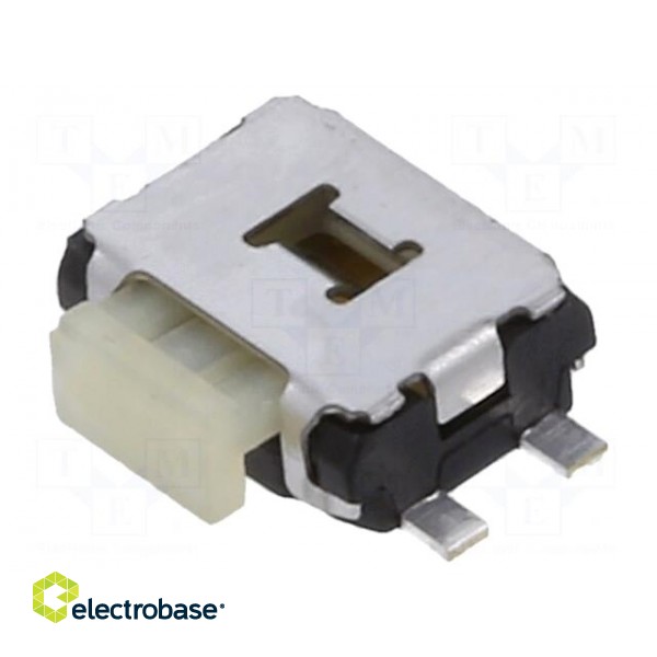 Microswitch TACT | SPST-NO | Pos: 2 | 0.05A/12VDC | SMT | 1.57N | 1mm