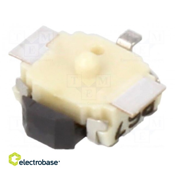 Microswitch TACT | SPST-NO | Pos: 2 | 0.05A/12VDC | SMT | none | 1.59N