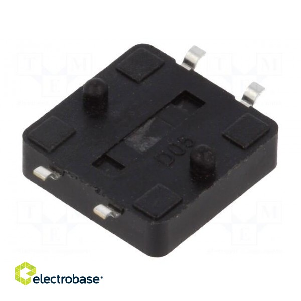 Microswitch TACT | SPST-NO | Pos: 2 | 0.05A/12VDC | SMT | none | 1.6N фото 2