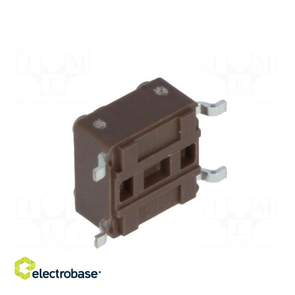 Microswitch TACT | SPST-NO | Pos: 2 | 0.05A/12VDC | SMT | none | 1.6N image 4