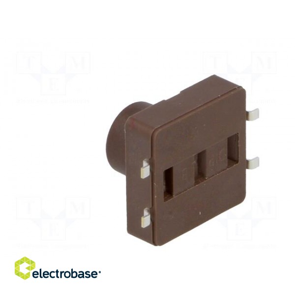 Microswitch TACT | SPST-NO | Pos: 2 | 0.05A/12VDC | SMT | none | 1.6N фото 4