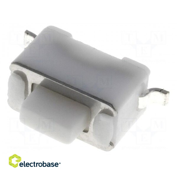 Microswitch TACT | SPST-NO | Pos: 2 | 0.05A/12VDC | SMT | none | 1.6N