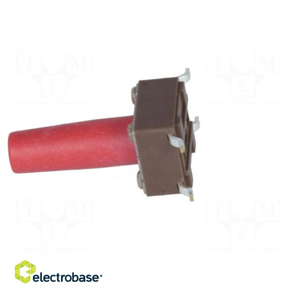 Microswitch TACT | SPST-NO | Pos: 2 | 0.05A/12VDC | SMT | none | 2.6N image 3