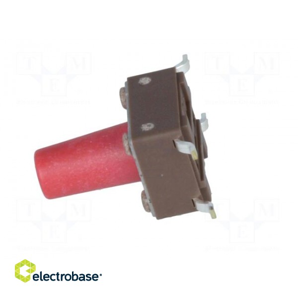 Microswitch TACT | SPST-NO | Pos: 2 | 0.05A/12VDC | SMT | none | 2.6N image 3