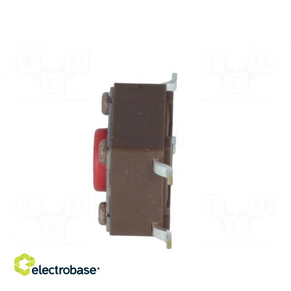 Microswitch TACT | SPST-NO | Pos: 2 | 0.05A/12VDC | SMT | none | 2.6N paveikslėlis 3