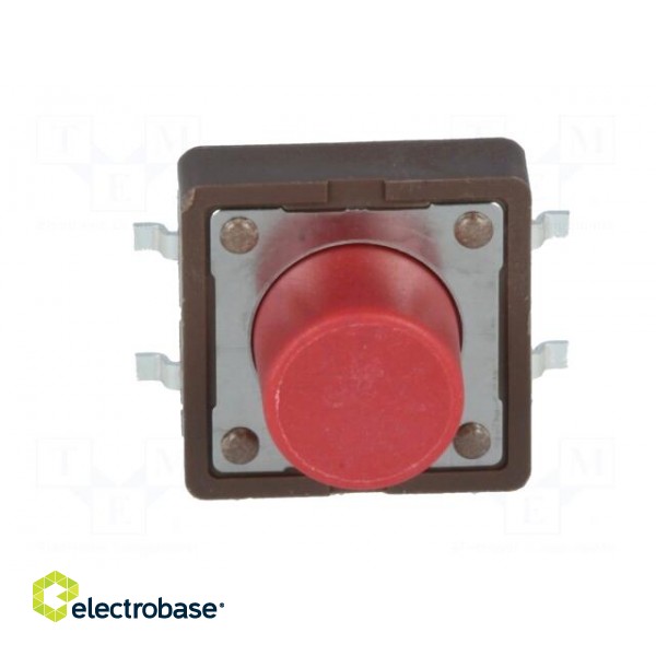 Microswitch TACT | SPST-NO | Pos: 2 | 0.05A/12VDC | SMT | none | 2.6N image 9