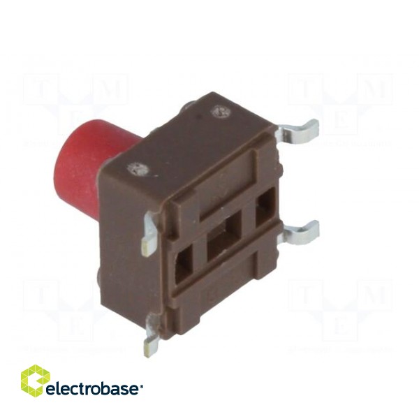 Microswitch TACT | SPST-NO | Pos: 2 | 0.05A/12VDC | SMT | none | 2.6N image 4