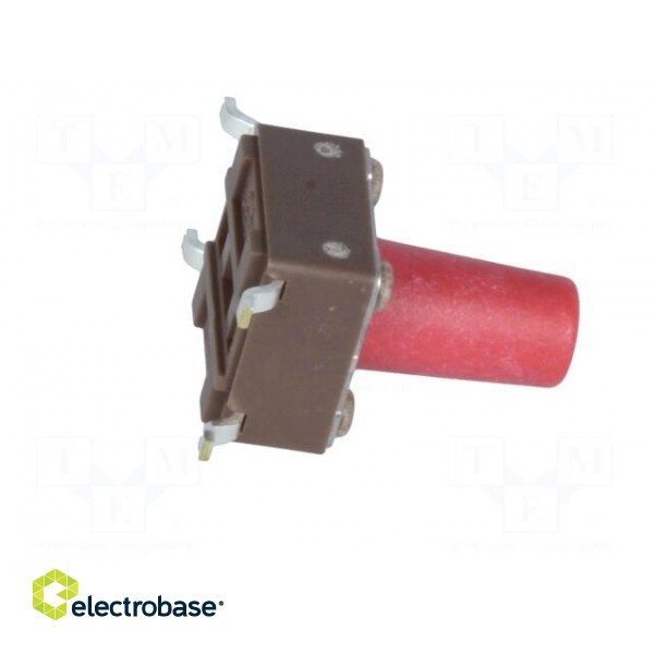 Microswitch TACT | SPST-NO | Pos: 2 | 0.05A/12VDC | SMT | none | 2.6N фото 2