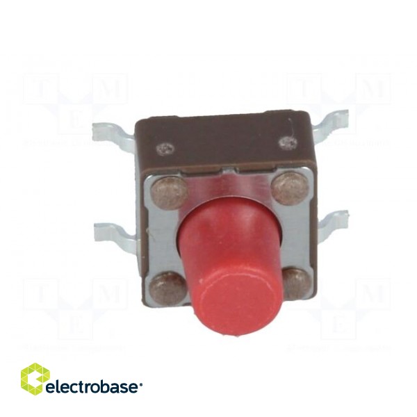 Microswitch TACT | SPST-NO | Pos: 2 | 0.05A/12VDC | SMT | none | 2.6N image 9