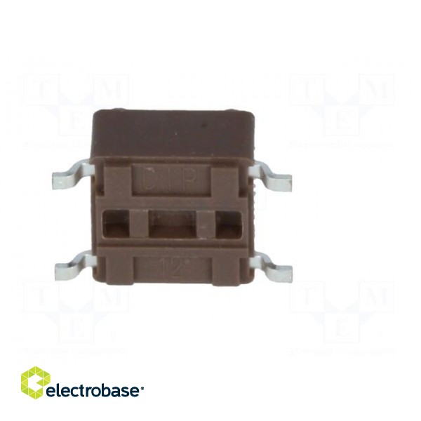 Microswitch TACT | SPST-NO | Pos: 2 | 0.05A/12VDC | SMT | none | 2.6N paveikslėlis 5