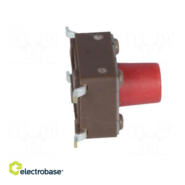 Microswitch TACT | SPST-NO | Pos: 2 | 0.05A/12VDC | SMT | none | 2.6N image 7