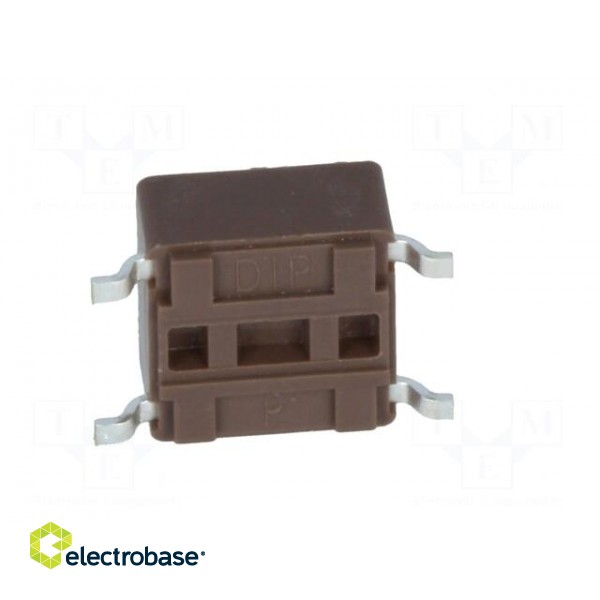 Microswitch TACT | SPST-NO | Pos: 2 | 0.05A/12VDC | SMT | none | 3.2N image 5