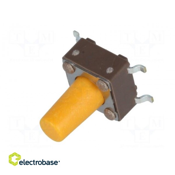 Microswitch TACT | SPST-NO | Pos: 2 | 0.05A/12VDC | SMT | none | 3.2N фото 2
