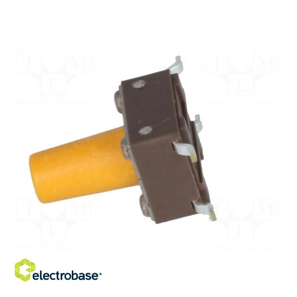 Microswitch TACT | SPST-NO | Pos: 2 | 0.05A/12VDC | SMT | none | 3.2N фото 3