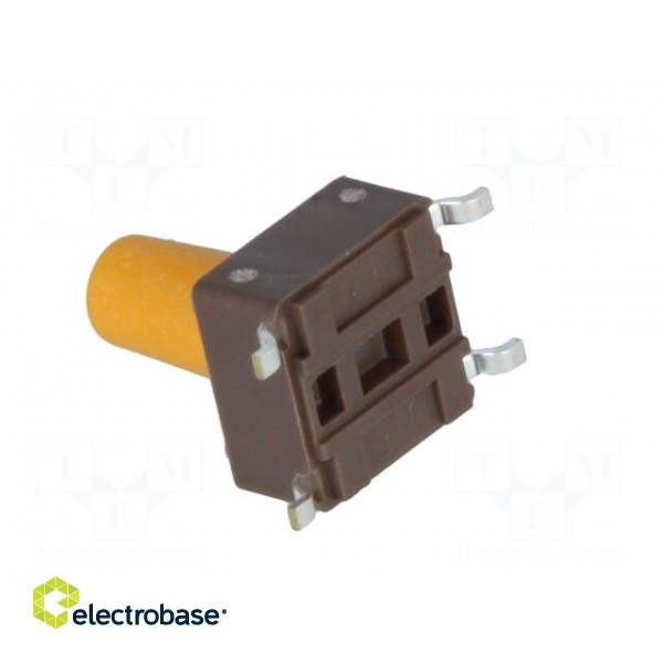 Microswitch TACT | SPST-NO | Pos: 2 | 0.05A/12VDC | SMT | none | 3.2N фото 4