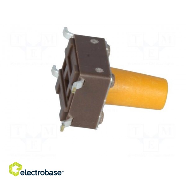 Microswitch TACT | SPST-NO | Pos: 2 | 0.05A/12VDC | SMT | none | 3.2N image 7