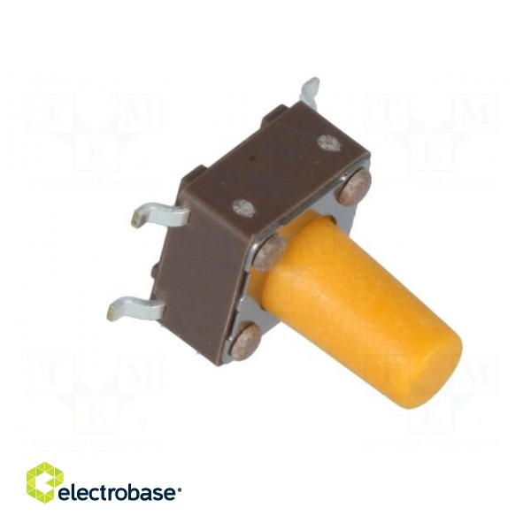 Microswitch TACT | SPST-NO | Pos: 2 | 0.05A/12VDC | SMT | none | 3.2N фото 8