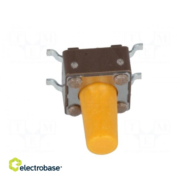 Microswitch TACT | SPST-NO | Pos: 2 | 0.05A/12VDC | SMT | none | 3.2N image 9
