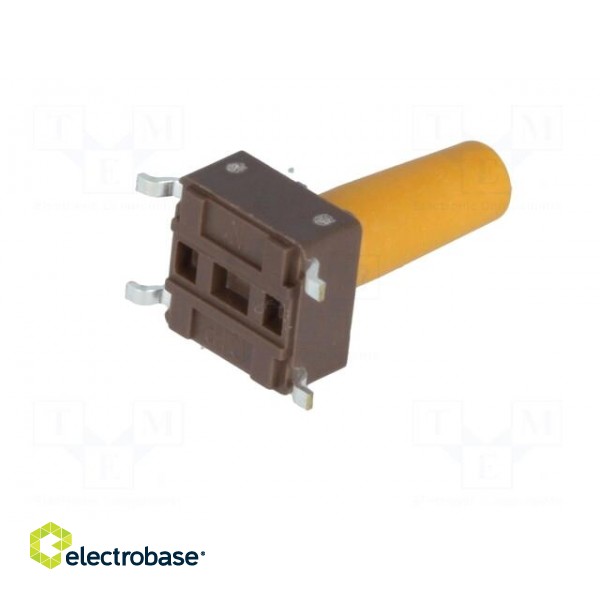 Microswitch TACT | SPST-NO | Pos: 2 | 0.05A/12VDC | SMT | none | 3.2N image 6