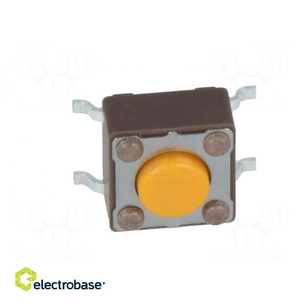 Microswitch TACT | SPST-NO | Pos: 2 | 0.05A/12VDC | SMT | none | 3.2N image 9