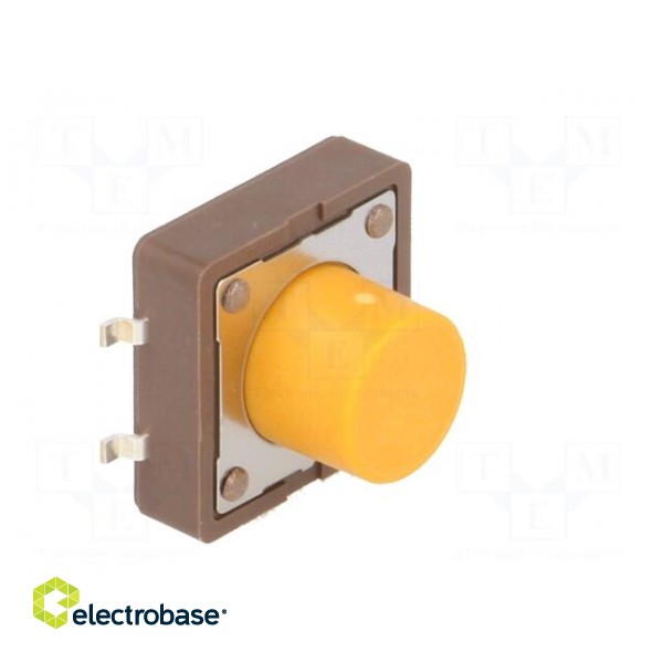 Microswitch TACT | SPST-NO | Pos: 2 | 0.05A/12VDC | SMT | none | 3.2N image 4