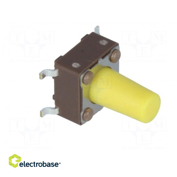 Microswitch TACT | SPST-NO | Pos: 2 | 0.05A/12VDC | SMT | none | 5.2N фото 8