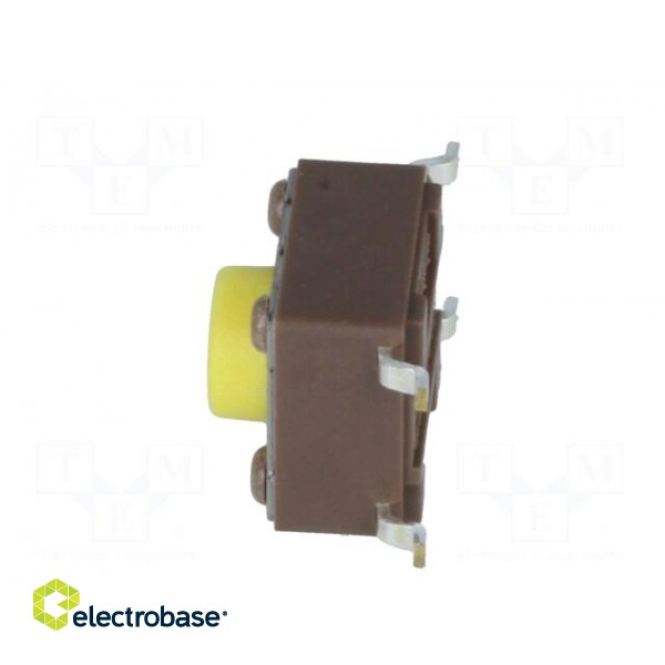 Microswitch TACT | SPST-NO | Pos: 2 | 0.05A/12VDC | SMT | none | 5.2N paveikslėlis 3