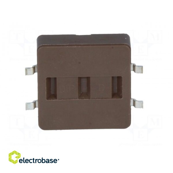 Microswitch TACT | SPST-NO | Pos: 2 | 0.05A/12VDC | SMT | none | 5.2N image 5