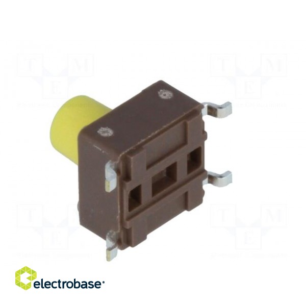Microswitch TACT | SPST-NO | Pos: 2 | 0.05A/12VDC | SMT | none | 5.2N фото 4