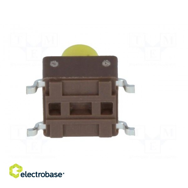 Microswitch TACT | SPST-NO | Pos: 2 | 0.05A/12VDC | SMT | none | 5.2N image 5