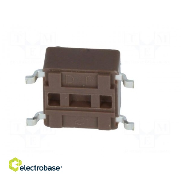 Microswitch TACT | SPST-NO | Pos: 2 | 0.05A/12VDC | SMT | none | 5.2N image 5