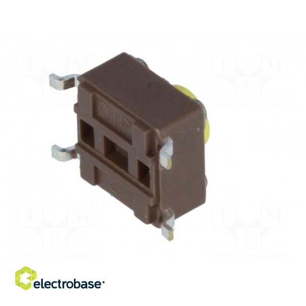 Microswitch TACT | SPST-NO | Pos: 2 | 0.05A/12VDC | SMT | none | 5.2N image 6