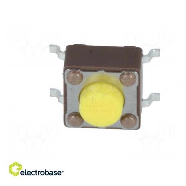 Microswitch TACT | SPST-NO | Pos: 2 | 0.05A/12VDC | SMT | none | 5.2N paveikslėlis 9