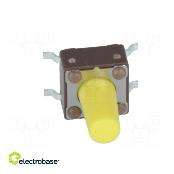 Microswitch TACT | SPST-NO | Pos: 2 | 0.05A/12VDC | SMT | none | 5.2N фото 9