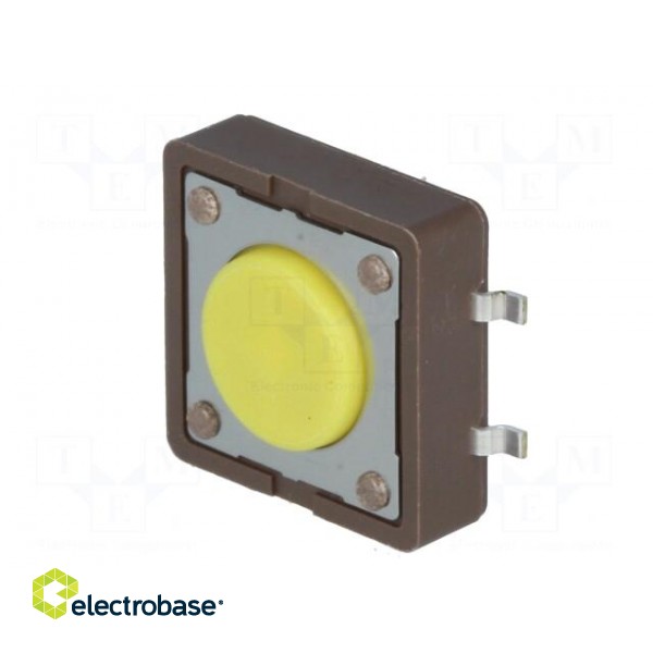 Microswitch TACT | SPST-NO | Pos: 2 | 0.05A/12VDC | SMT | none | 5.2N image 2