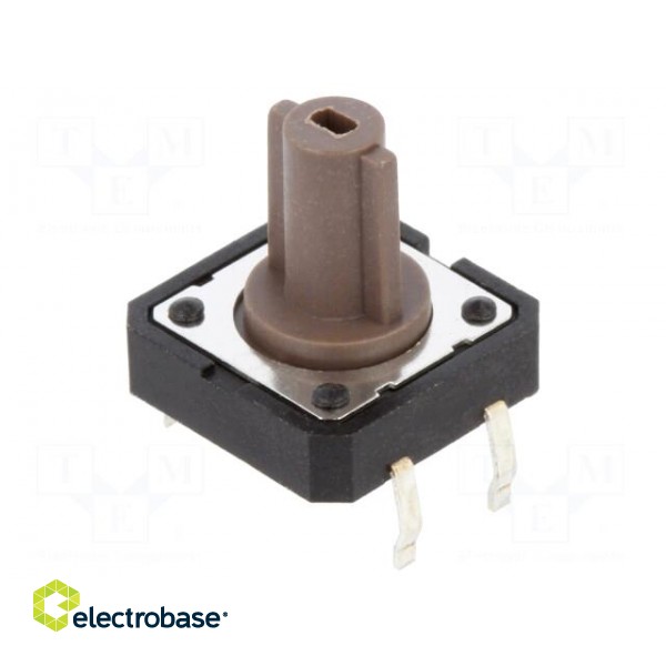 Microswitch TACT | SPST-NO | Pos: 2 | 0.05A/12VDC | THT | 1.8N | 12mm