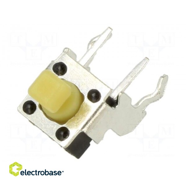 Microswitch TACT | SPST-NO | Pos: 2 | 0.05A/12VDC | THT | 2.45N | 6.35mm