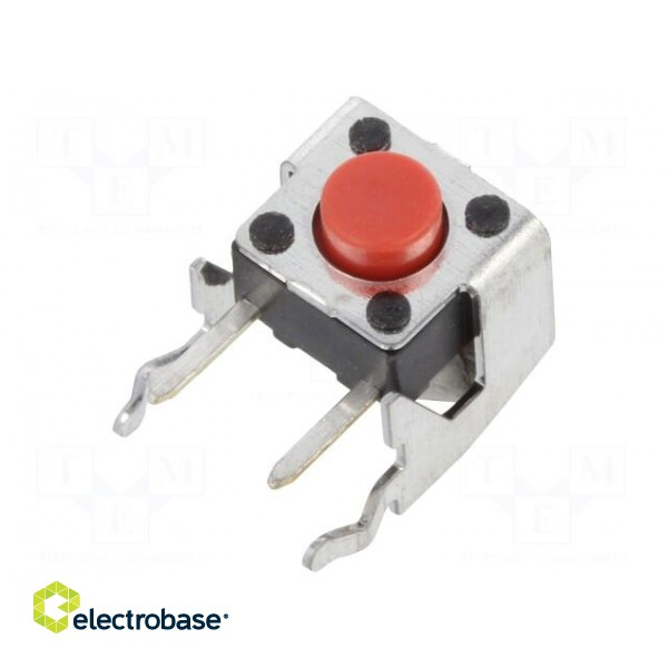 Microswitch TACT | SPST-NO | Pos: 2 | 0.05A/12VDC | THT | 2.55N | round