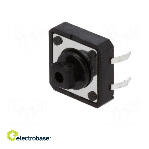 Microswitch TACT | SPST-NO | Pos: 2 | 0.05A/12VDC | THT | none | 0.69N image 2